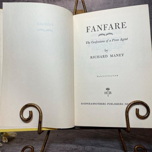 Vintage Hardcover Books | Behind The Scenes of Theatre | Celebrity Stories | Gol - Picture 3 of 9